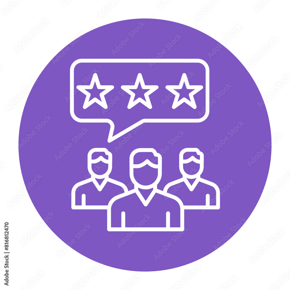 Group Feedback vector icon. Can be used for Customer Feedback iconset. Group Feedback vector icon. Can be used for Customer Feedback iconset.