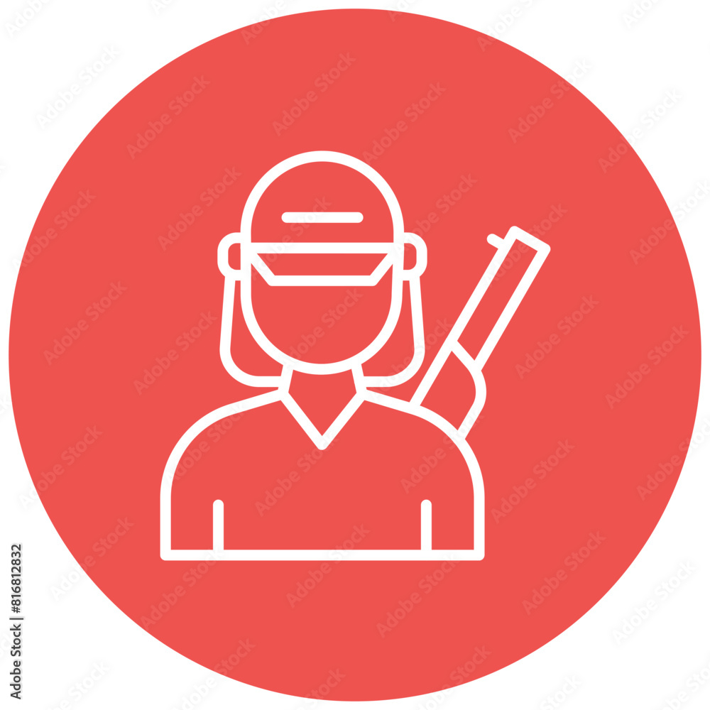 Hunter vector icon. Can be used for Women iconset. Hunter vector icon. Can be used for Women iconset.
