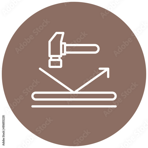 Durable Fabric vector icon. Can be used for Fabric Features iconset.