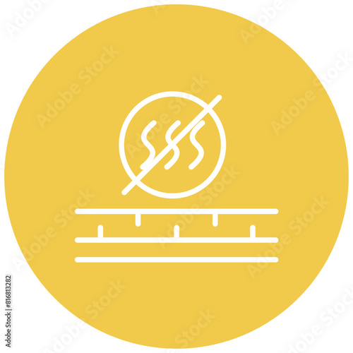 Odor vector icon. Can be used for Fabric Features iconset.
