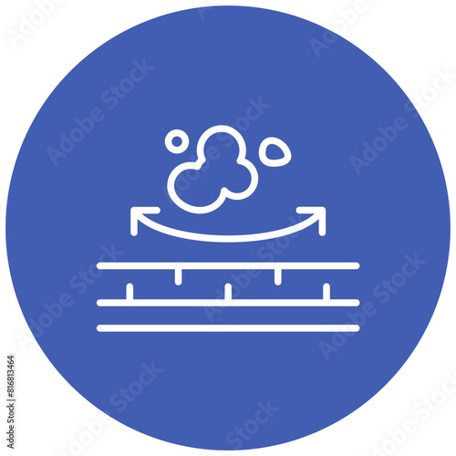 Stain Repellent vector icon. Can be used for Fabric Features iconset.