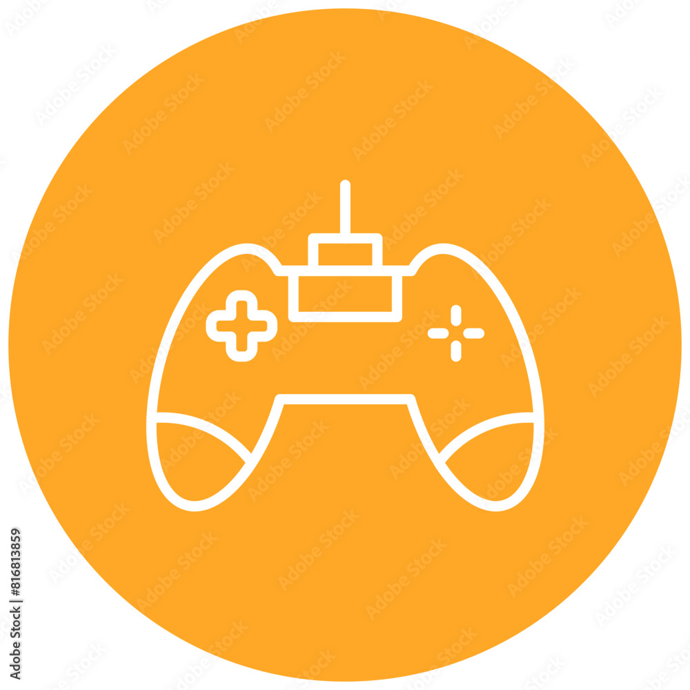 Console Gaming vector icon. Can be used for Bowling iconset. Console Gaming vector icon. Can be used for Bowling iconset.