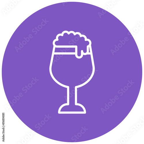 Craft Beer vector icon. Can be used for Bowling iconset.