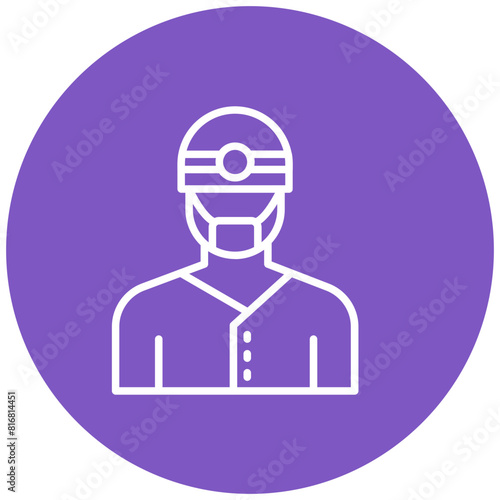 Dental Assistant vector icon. Can be used for Diversity iconset.