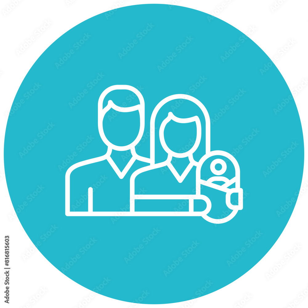 Family Psychology vector icon. Can be used for Psychology iconset. Family Psychology vector icon. Can be used for Psychology iconset.