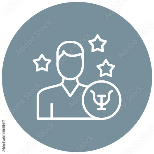 Popular Psychology vector icon. Can be used for Psychology iconset.