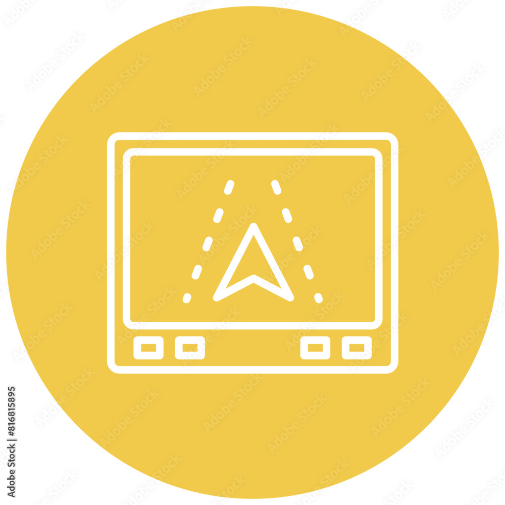 GPS vector icon. Can be used for Adventure iconset. GPS vector icon. Can be used for Adventure iconset.