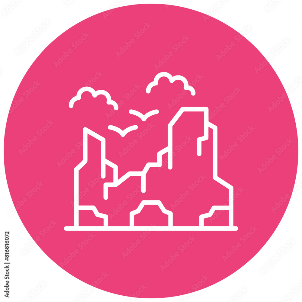 Caving vector icon. Can be used for Adventure iconset. Caving vector icon. Can be used for Adventure iconset.