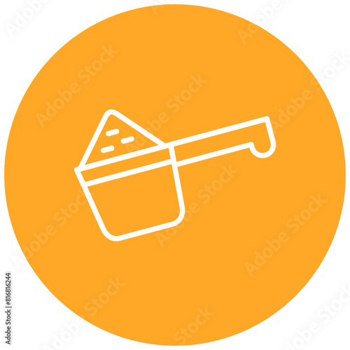 Additives vector icon. Can be used for Nutrition iconset.