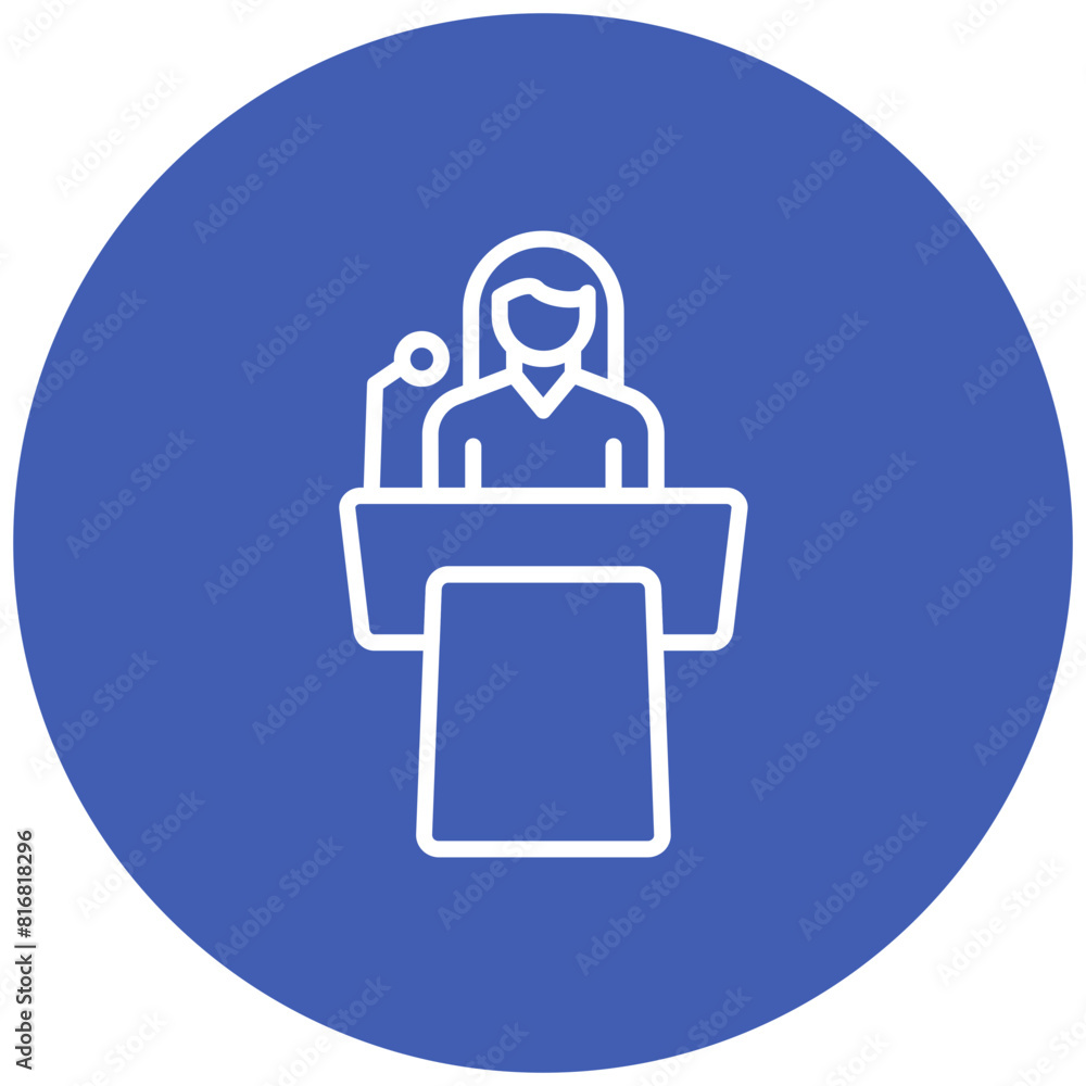 Ladies Events vector icon. Can be used for Golf iconset. Ladies Events vector icon. Can be used for Golf iconset.