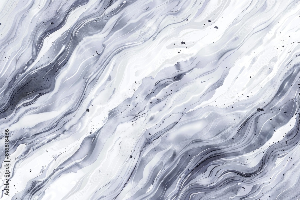 Detailed shot of marble surface with black and white paint, perfect for backgrounds Detailed shot of marble surface with black and white paint, perfect for backgrounds