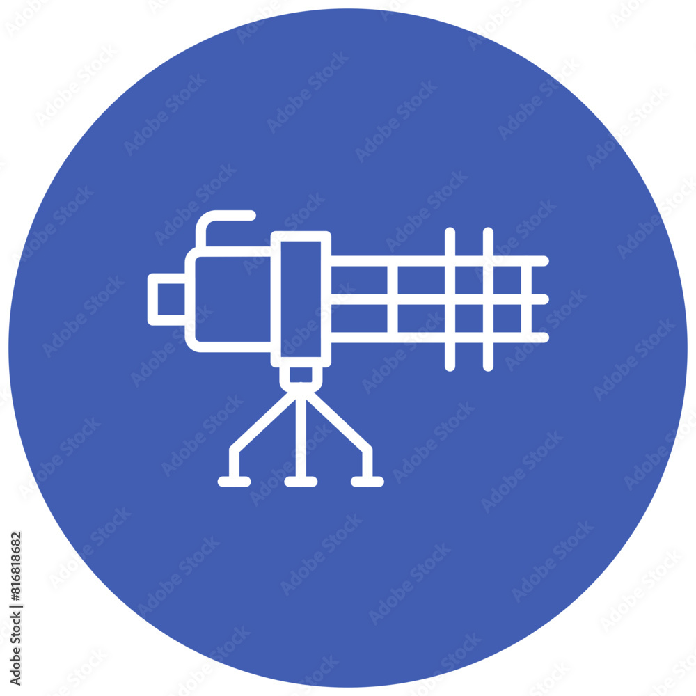 Machine Gun vector icon. Can be used for Shooting iconset. Machine Gun vector icon. Can be used for Shooting iconset.
