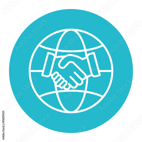 Trade vector icon. Can be used for Crisis Mangement iconset.