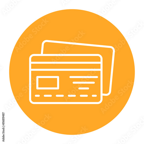 Credit Card vector icon. Can be used for Crisis Mangement iconset.