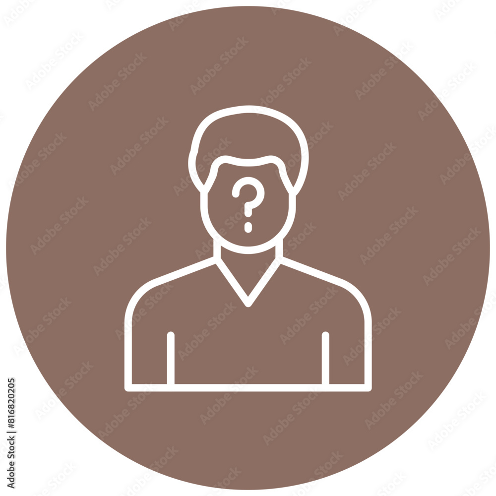 Anonymisation vector icon. Can be used for Compliance And Regulation iconset. Anonymisation vector icon. Can be used for Compliance And Regulation iconset.