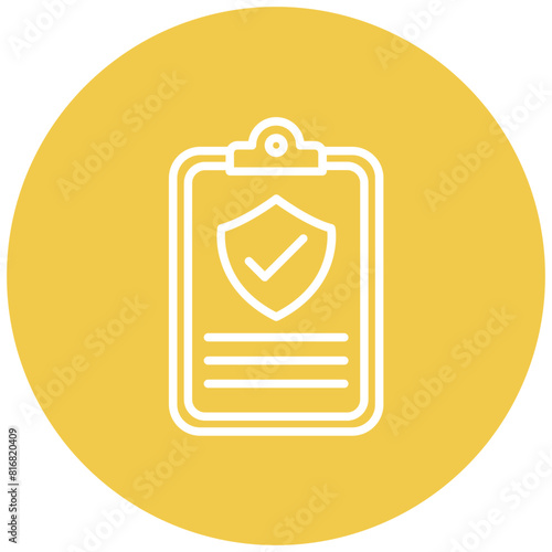 Privacy vector icon. Can be used for Compliance And Regulation iconset.