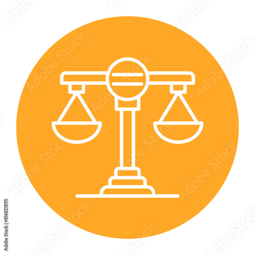 Equality vector icon. Can be used for Human Rights iconset.