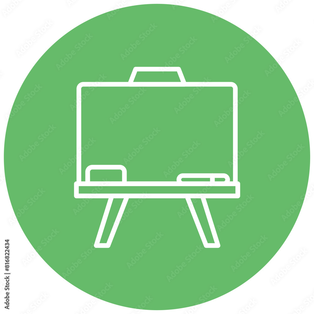 Chalkboard vector icon. Can be used for Business and HR iconset. Chalkboard vector icon. Can be used for Business and HR iconset.