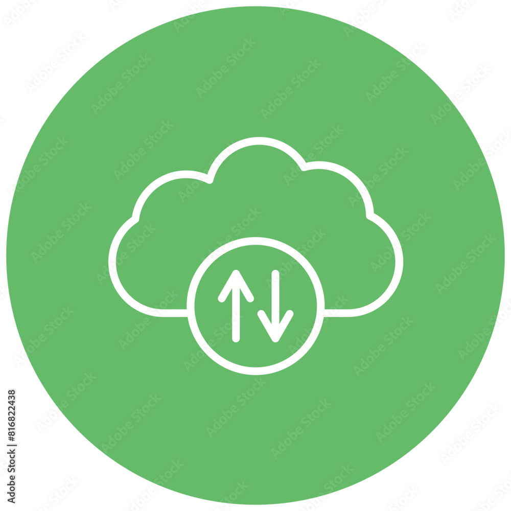 Cloud Backup vector icon. Can be used for Business and HR iconset. Cloud Backup vector icon. Can be used for Business and HR iconset.