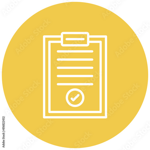 Order Confirmation vector icon. Can be used for Digital Retail iconset.