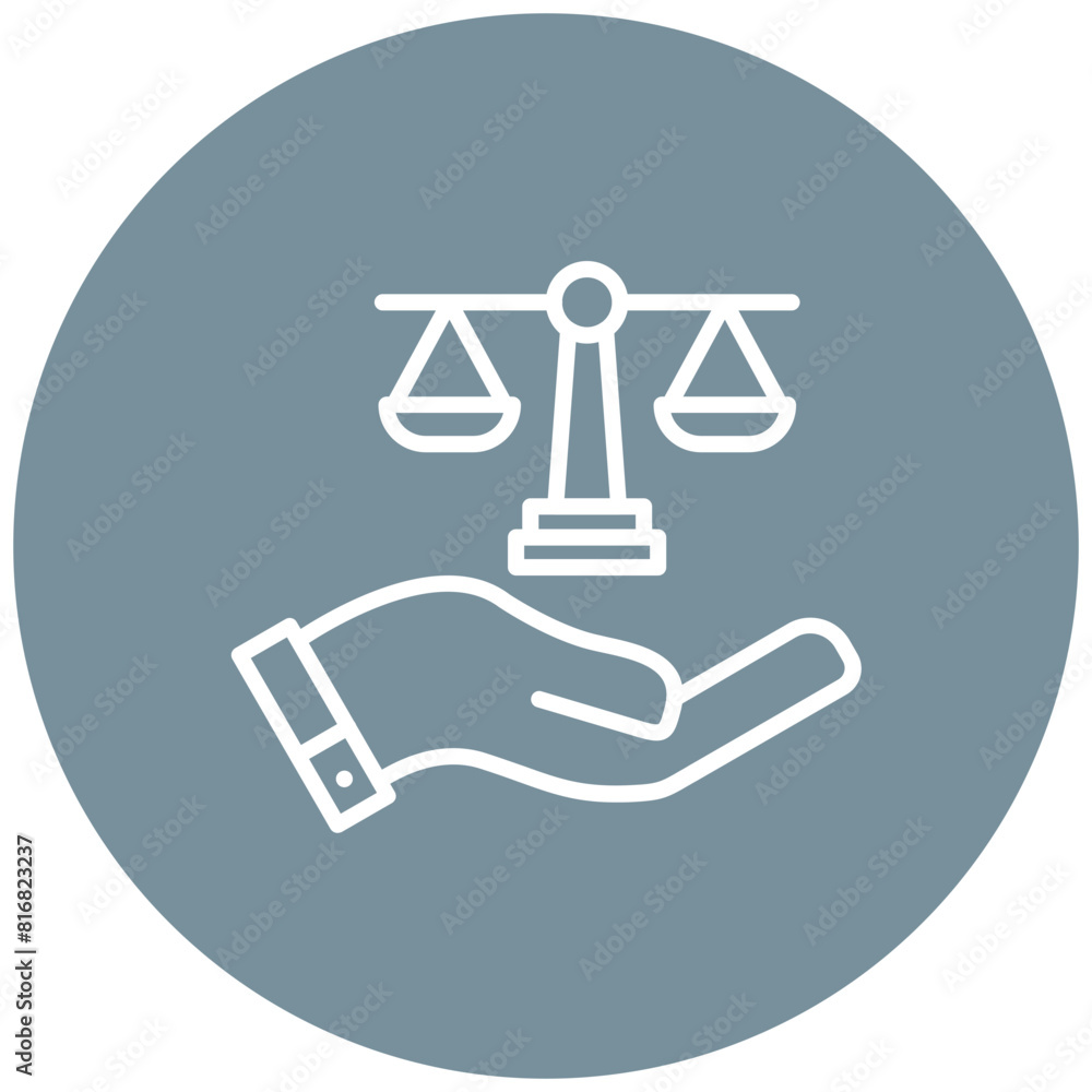 Fairness vector icon. Can be used for Core Values iconset. Fairness vector icon. Can be used for Core Values iconset.