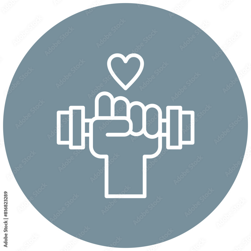 Fitness vector icon. Can be used for Core Values iconset. Fitness vector icon. Can be used for Core Values iconset.