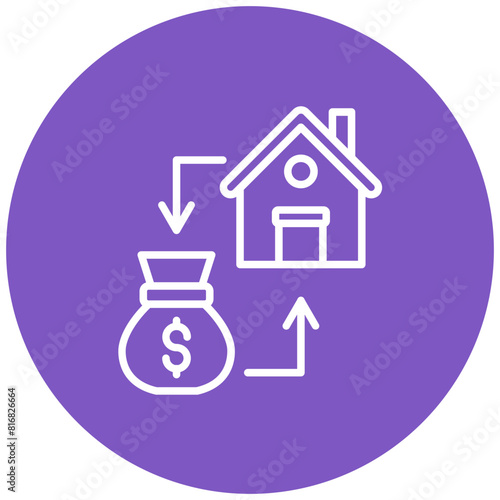 Loan Modification vector icon. Can be used for Loan iconset.