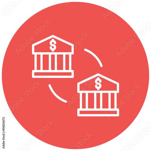 Loan Transfer vector icon. Can be used for Loan iconset.