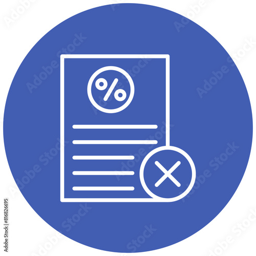 Loan Closure vector icon. Can be used for Loan iconset.