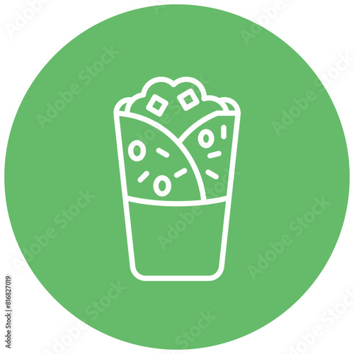 Kebab vector icon. Can be used for World Cuisine iconset.