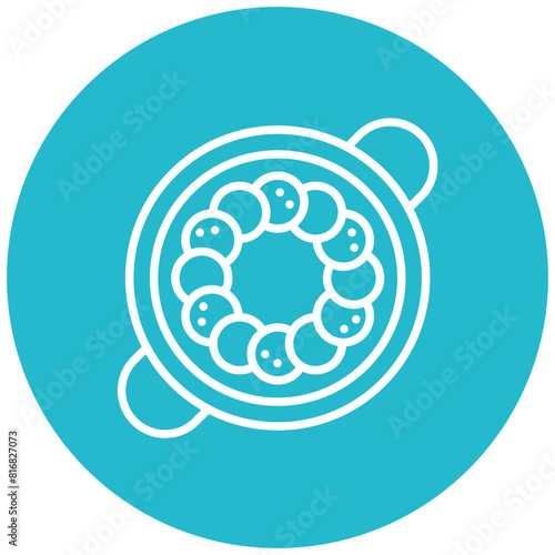 Ratatouille vector icon. Can be used for World Cuisine iconset.