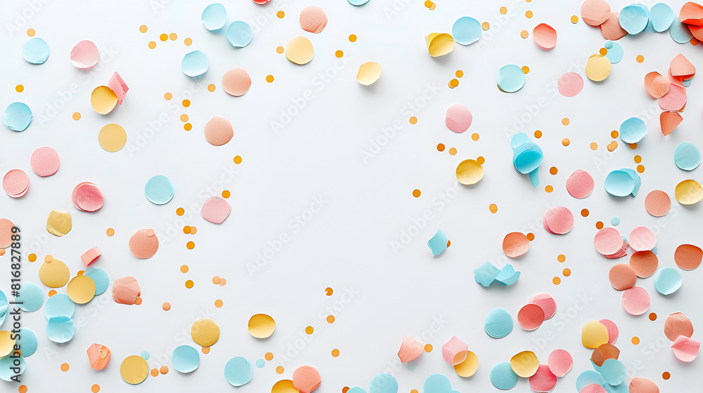 Colorful Confetti Background ,generative ai Colorful Confetti Background ,generative ai