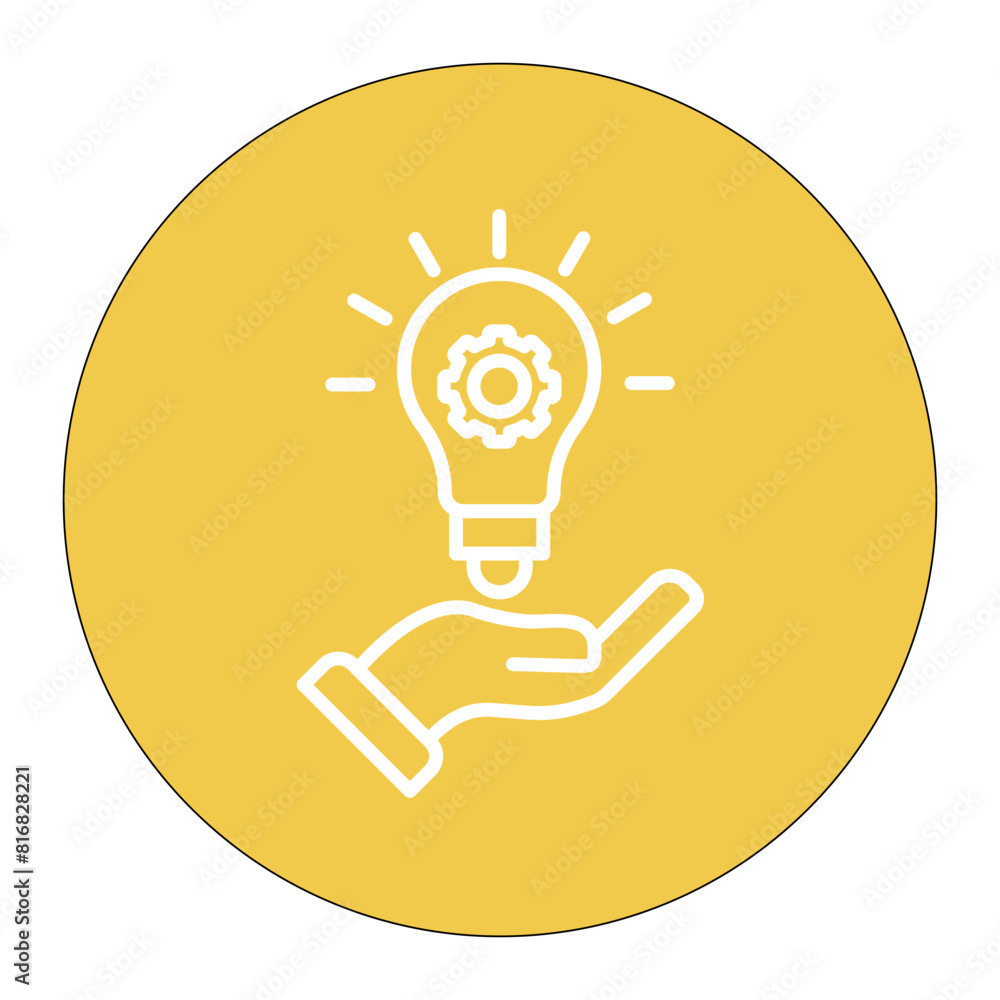 Creative Solution vector icon. Can be used for Business and Finance iconset. Creative Solution vector icon. Can be used for Business and Finance iconset.