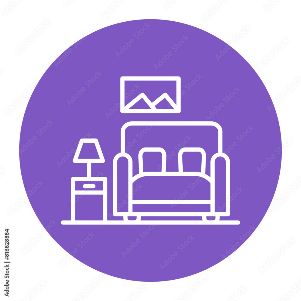 Living Room vector icon. Can be used for Home Improvements iconset. Living Room vector icon. Can be used for Home Improvements iconset.