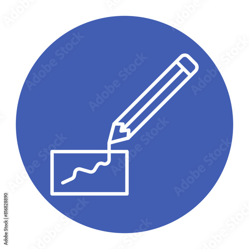 Pencil vector icon. Can be used for Home Improvements iconset.