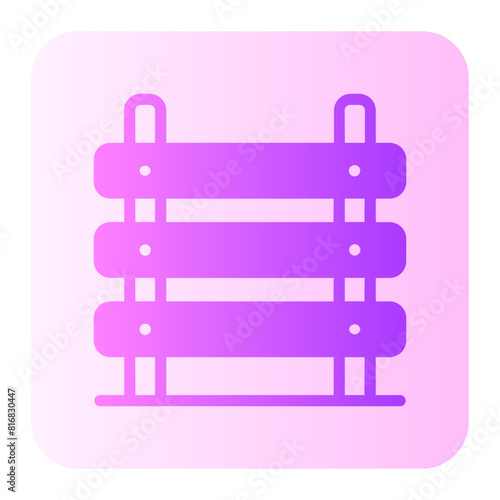 fence gradient icon