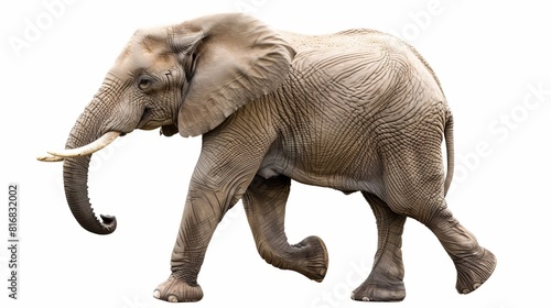 elephant isolated on white