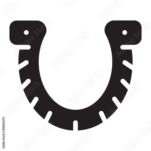 horseshoe glyph icon