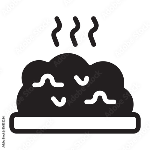 manure glyph icon