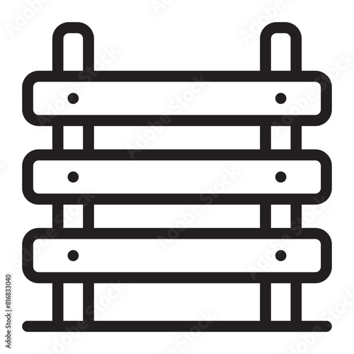 fence line icon