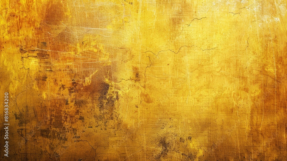 Aged Yellow Texture Background