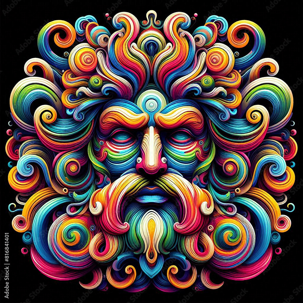 Colored pattern texture Colored pattern texture