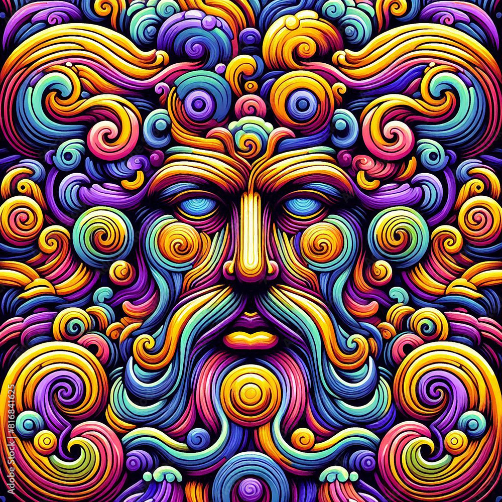 Colored pattern texture Colored pattern texture