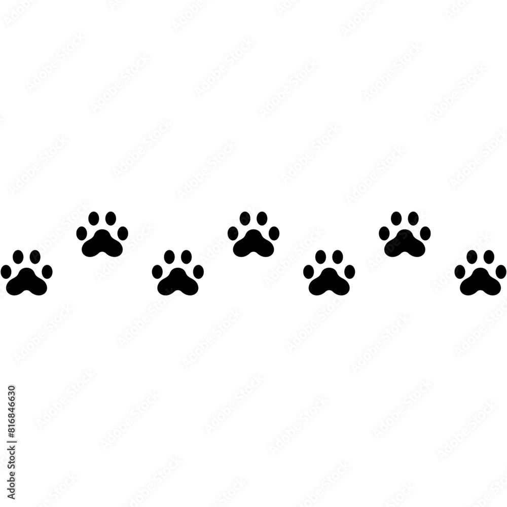 Cat Paws Divider Cat Paws Divider