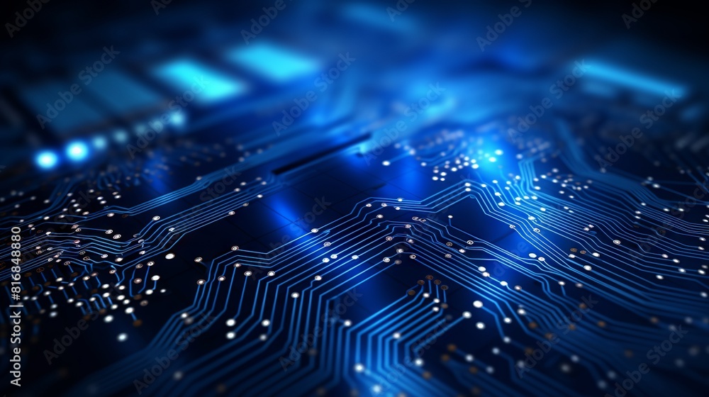 Dynamic circuitry: abstract technology mesh in blue - business background 2021.
Dynamic circuitry: abstract technology mesh in blue - business background 2021.