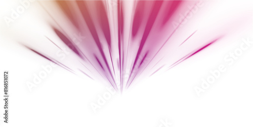 PNG. Vector illustration of high speed light effect on blue background. Abstract white and blue wave light effect. Flash luminosity line. Technology futuristic dynamic motion.	