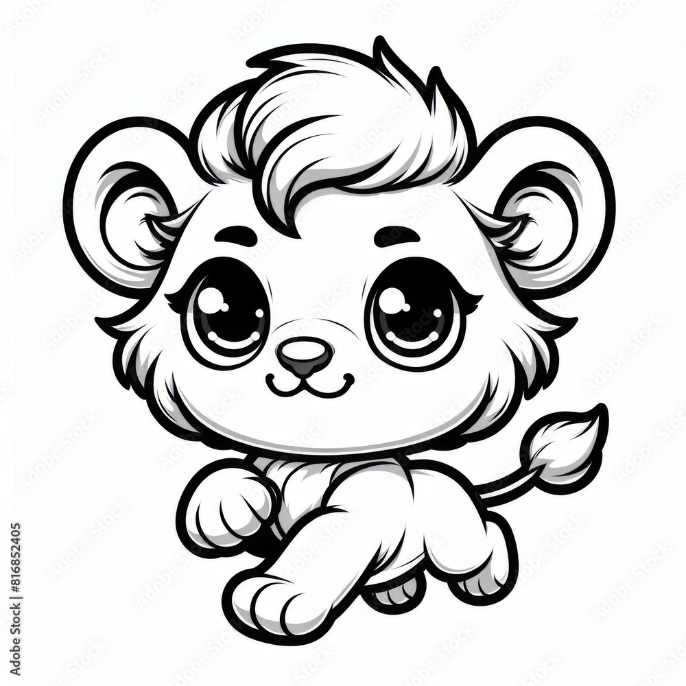 Playful Lion Cub Playful Lion Cub