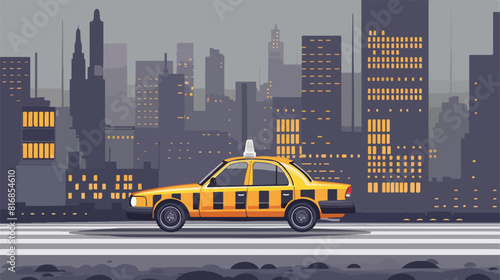 Taxi Vector illustration Vectot style vector design illustration