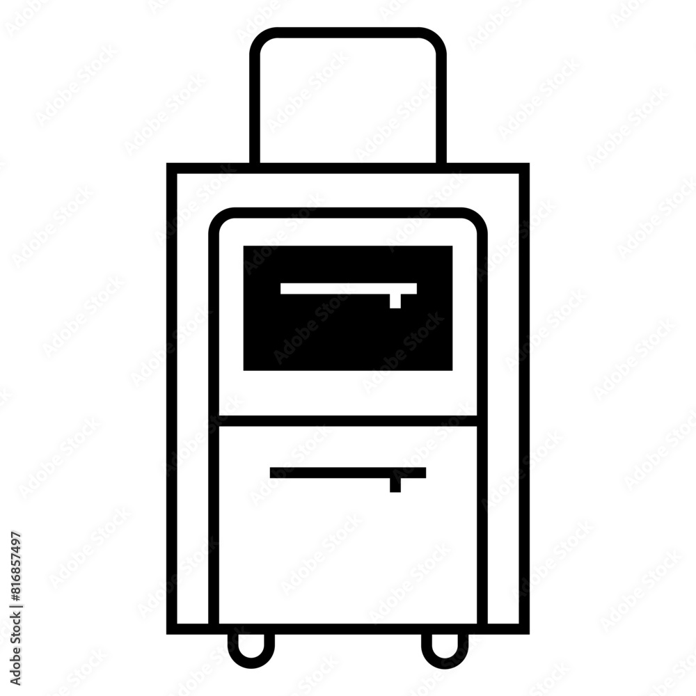 travel bag icon. vacation, tourism and luggage symbol. travel bag icon. vacation, tourism and luggage symbol.