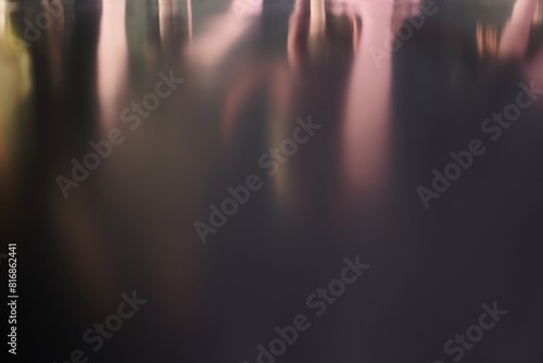The floor in the dance hall with the reflection of children's feet. Classic children's choreography with the possibility of copying. Reflection from the floor. High quality photo photo